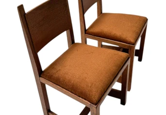 Two Art Deco Modernist Side Chairs by Hendrik Wouda for Pander, 1924